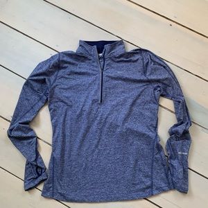Purple Nike long sleeves work out shirt